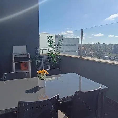Sunset Terrace With Ac & Free Park Apartament